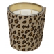 Candle 375gr GOLD Leopard