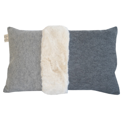 Coussin Cosy gris