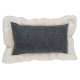 Coussin Baikal rectangle anthracite
