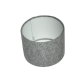 Abat-jour cylindrique feutre gris clair